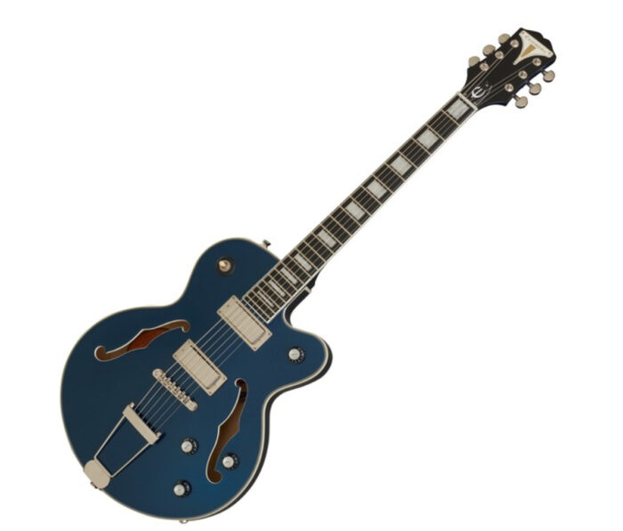 Epiphone Uptown Kat ES, Sapphire Blue Metallic