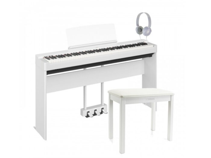 Yamaha P225 Digital Piano Package, White